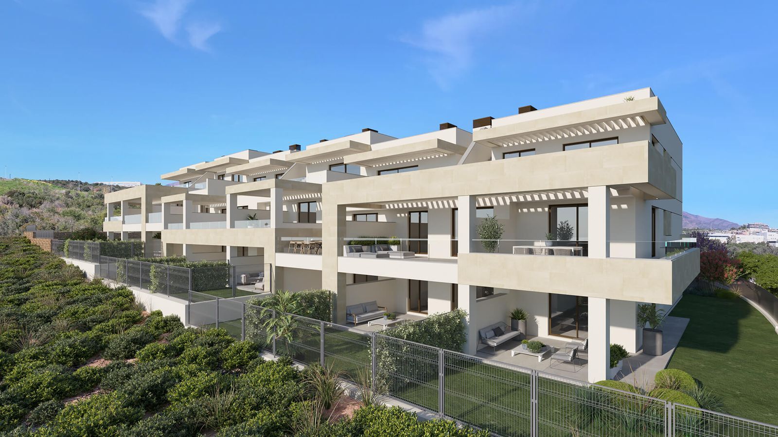 3 Bed Middle Floor Apartment in Estepona i Estepona, Leilighet